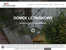 Tablet Screenshot of fajnydomek.pl